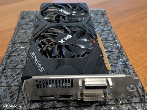 Carte Graphique Sapphire HD7850 Dual-X OC 2Go GDDR5, AMD Radeon, Occasion