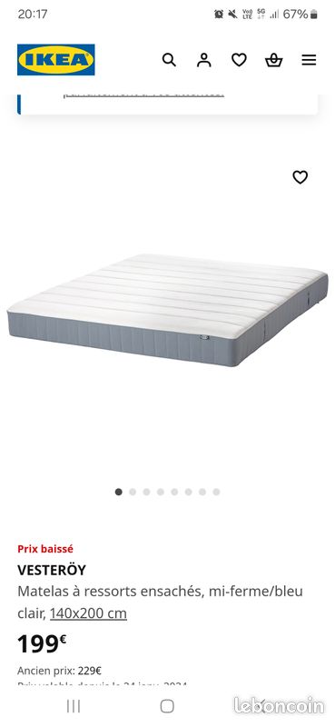 Matelas ikea (image 1)