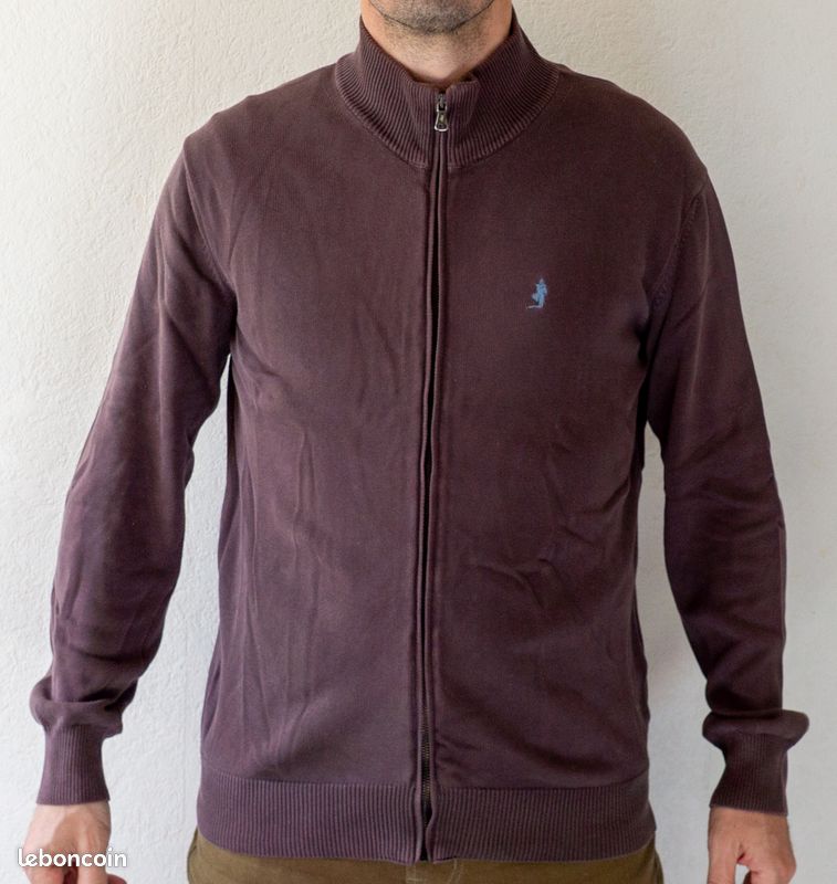 ANCIEN GILET VESTE Marlboro Classic Vintage Taille M 36/38 Laine Et