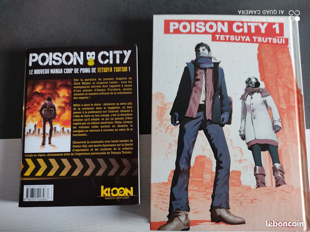 Manga Poison City 2 volumes (image 1)