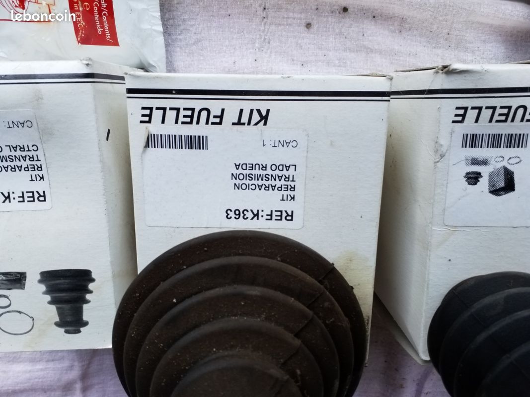 Soufflet de cardan 2CV neufs - Équipement auto