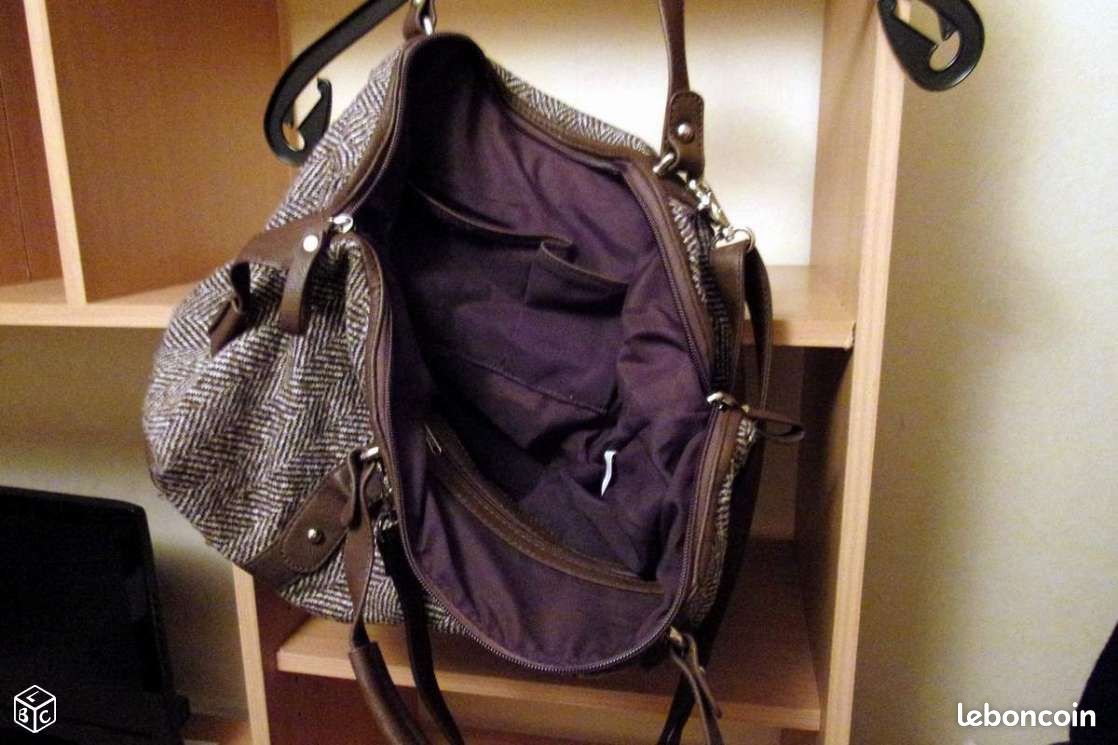 Sac à main motif chevrons /paul93 (image 3)