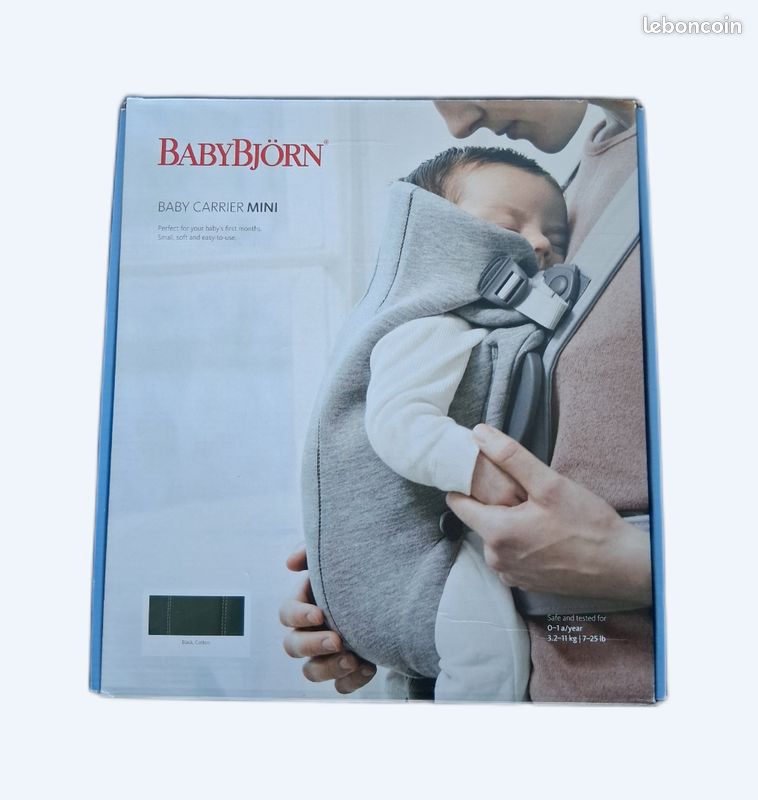Porte-bébé BabyBjörn Baby carrier mini a 12 mois