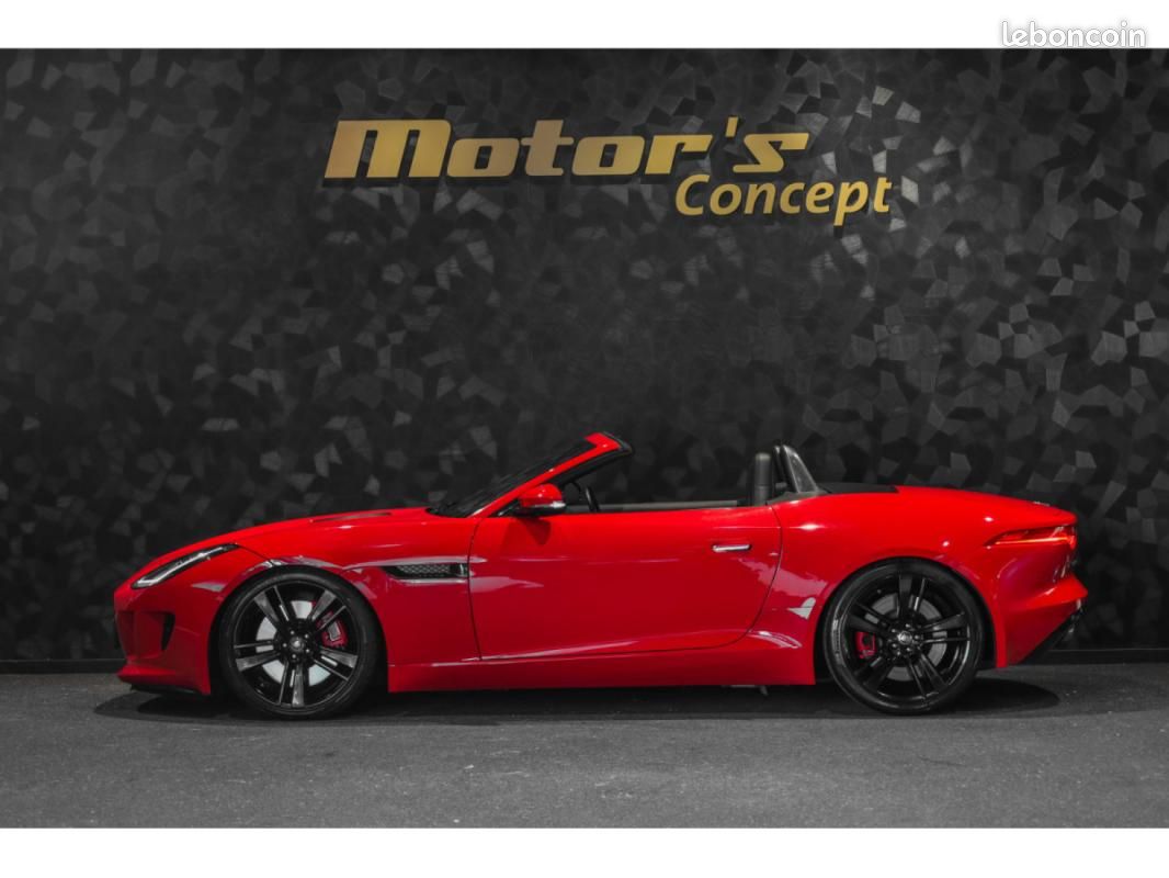 Jaguar F-Type V6 3.0 Cabriolet 340 CH / APPLE CAR PLAY CARBONE CAMERA AUDIO MERIDIAN (image 2)
