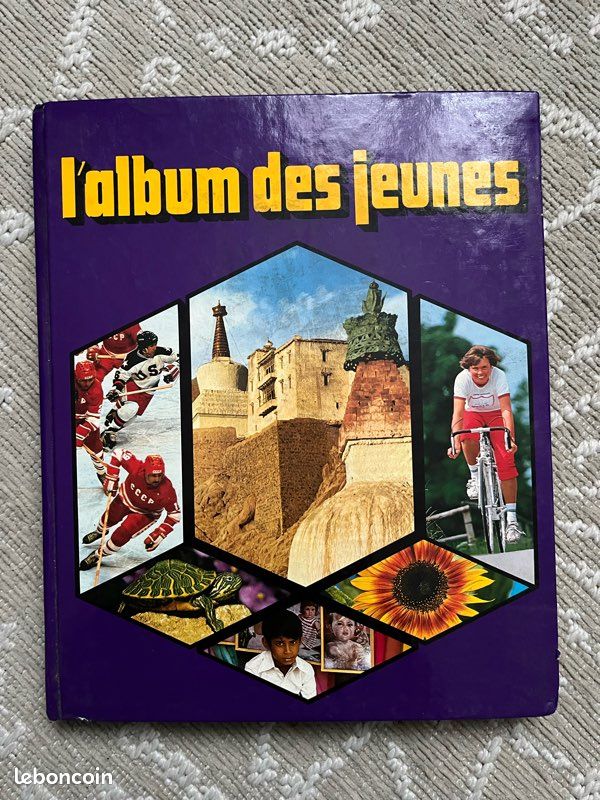 Lot de 4 livres/albums/encyclopédies anciens sur la découverte - Bon état (image 6)