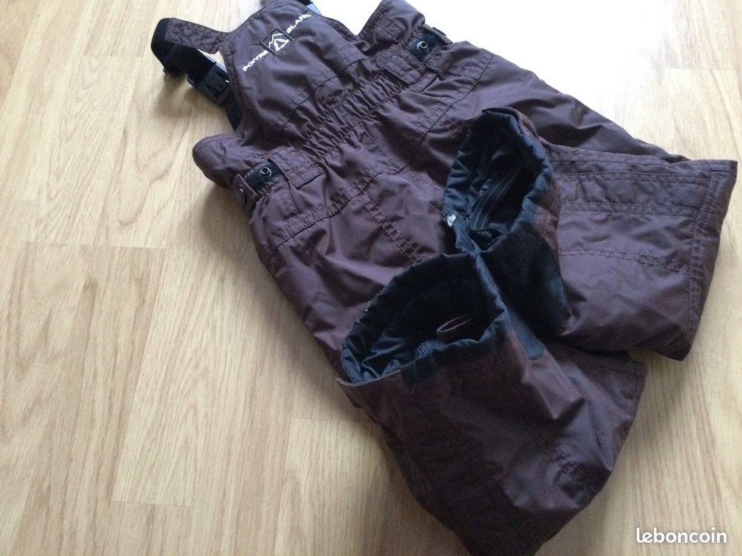 Salopette de ski Violet - Pantalons et Survêtements Enfant | FR