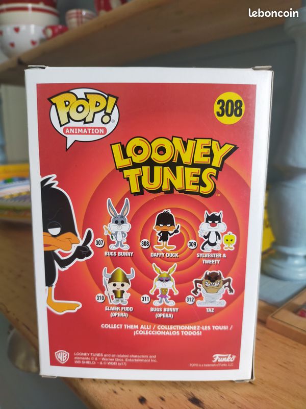 Figurine Pop Looney Tunes #308 pas cher : Daffy Duck