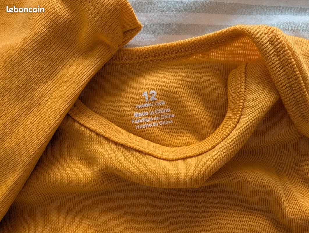 Ensemble veste et bodie bébé T12 mois (image 8)