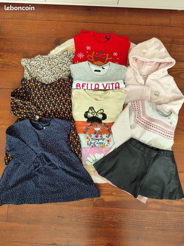Lot vêtements fille hiver 36 mois (image 1)