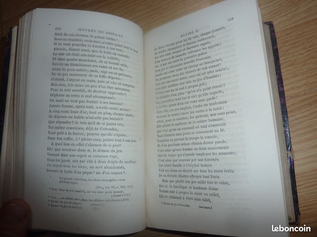 Oeuvres poétiques de Boileau despréaux Charpentier 1865 (image 8)