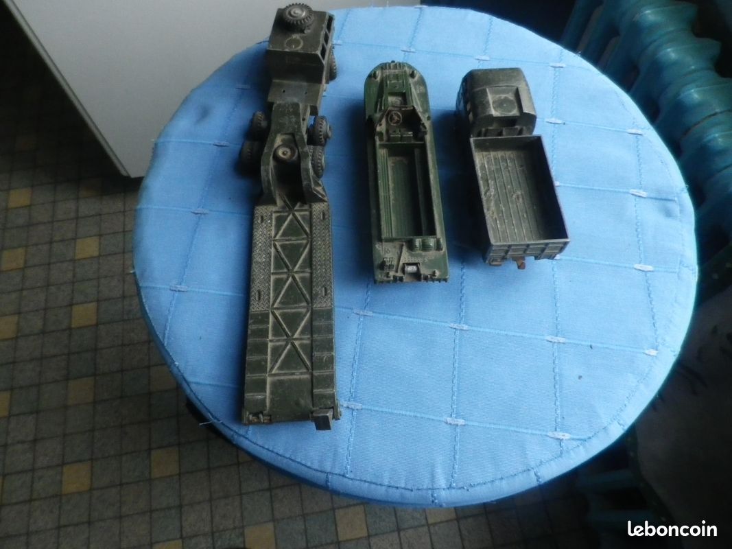 Jouets militaires Dinky Toy Meccano lot de 3 véhicules N°1 (image 4)