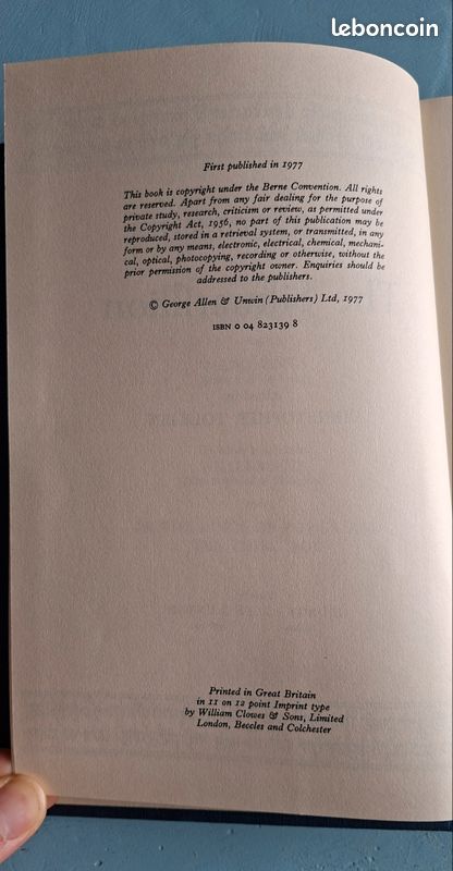 J.R.R. Tolkien - The Silmarillion (Édition Originale 1977 - Tirage Export) (image 4)