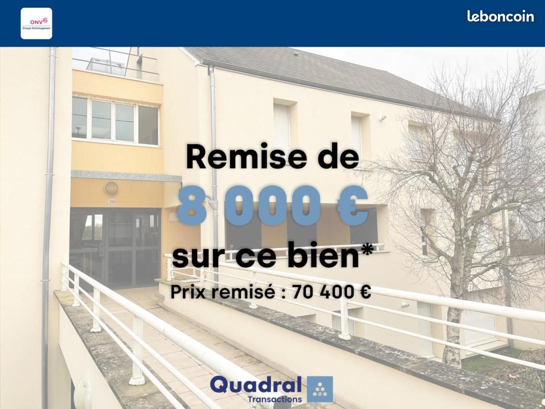 Appartement 4 pièces 80 m² · à Montargis · 80 m² · 78 400 €