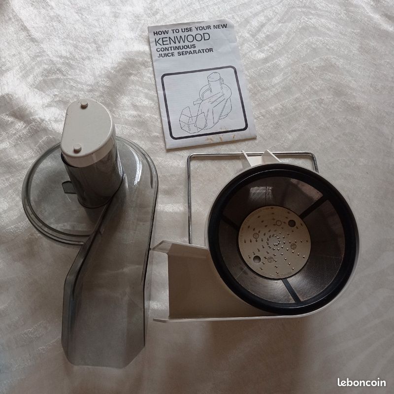 Centrifugeuse à éjection pour robot Kenwood très bon état (image 2)