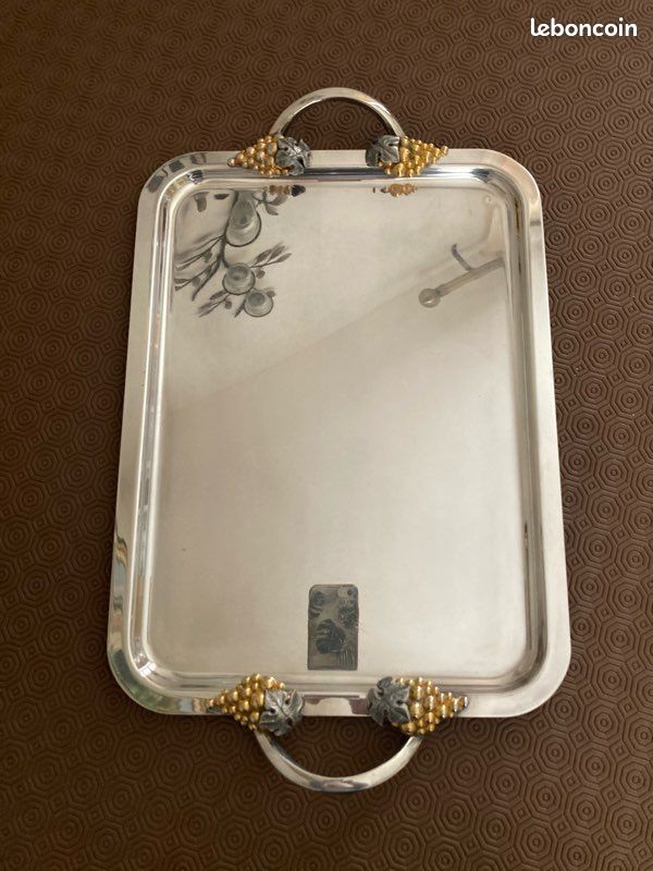 Filé Aluminium Pailleté Argent Vintage Ross - 8 Oz - Non Ternissant - Occasion
