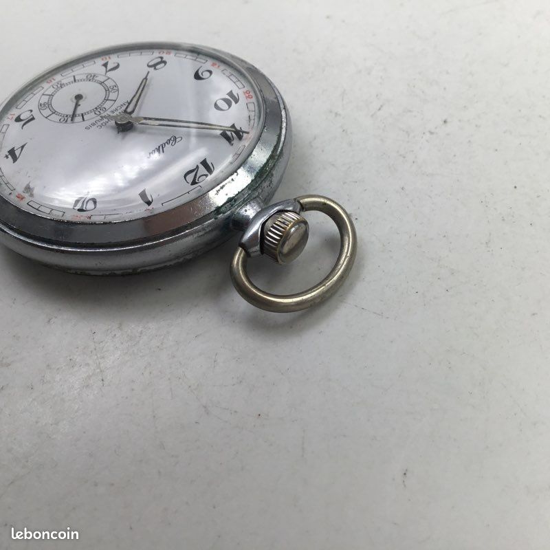 Montre De Poche Vintage Haïdra Mécanique à Remontage Manuel - Pour Homme - Occasion