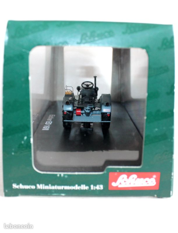 Schuco 1:43 eicher ed 16/ii miniature tracteur agriculture engin agricole, neuf (image 3)