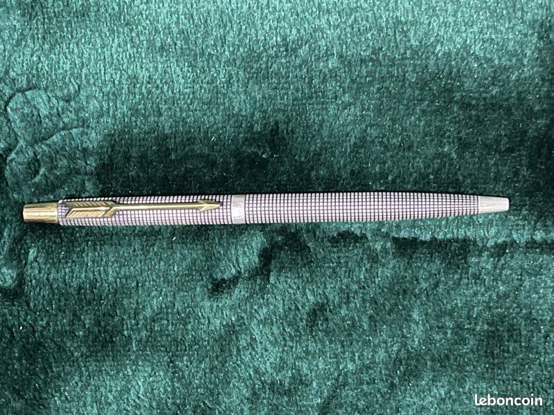 Stylo Parker 75 Vendôme En Argent Et Vermeil 925 - Magnifique, Occasion