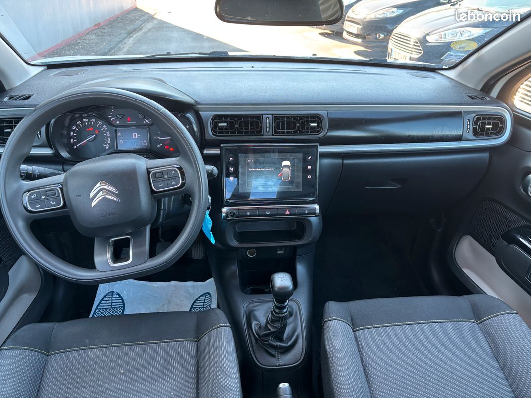 Citroen c3 bluehdi 100 ch s&s bvm6 feel business / clim / gps / regulateur / phares leds / regulateur / 2021 / 130929 kms 5PLACES (image 5)