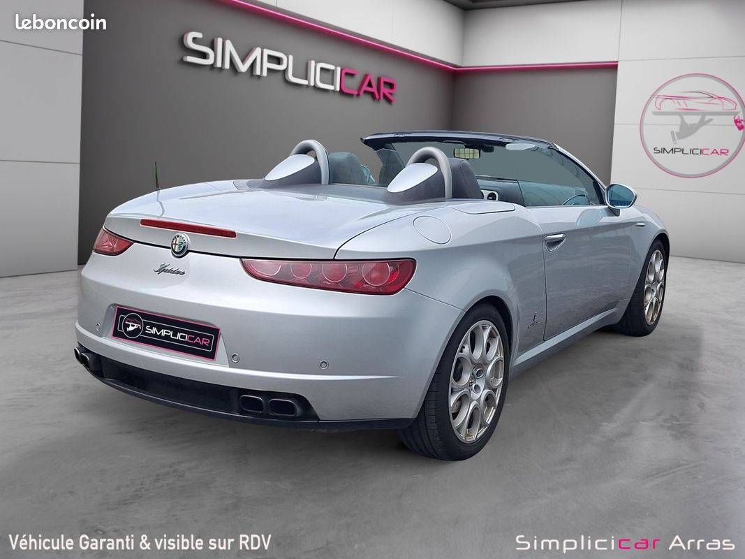 ALFA ROMEO SPIDER 3.2 V6 JTS Q4 260ch CABRIOLET - 77 400 km - Garantie 12 mois (image 2)