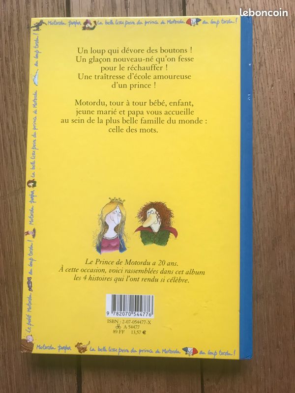 Les 4 belles lisses poires du prince de Motordu édition Gallimard jeunesse (image 2)