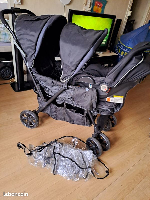 Poussette Canne Double Poussette Bambisol Double Tango Poussette