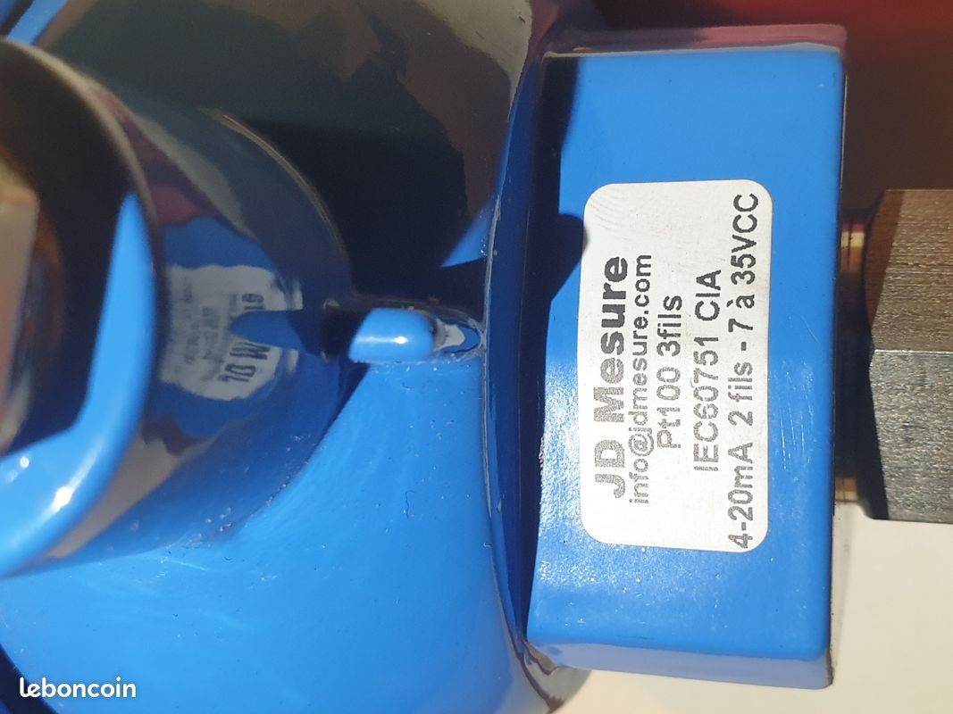 Pt100 3 fils neuve avec convertisseur (image 3)