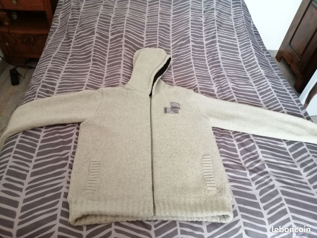 Veste en laine fourrée (image 3)
