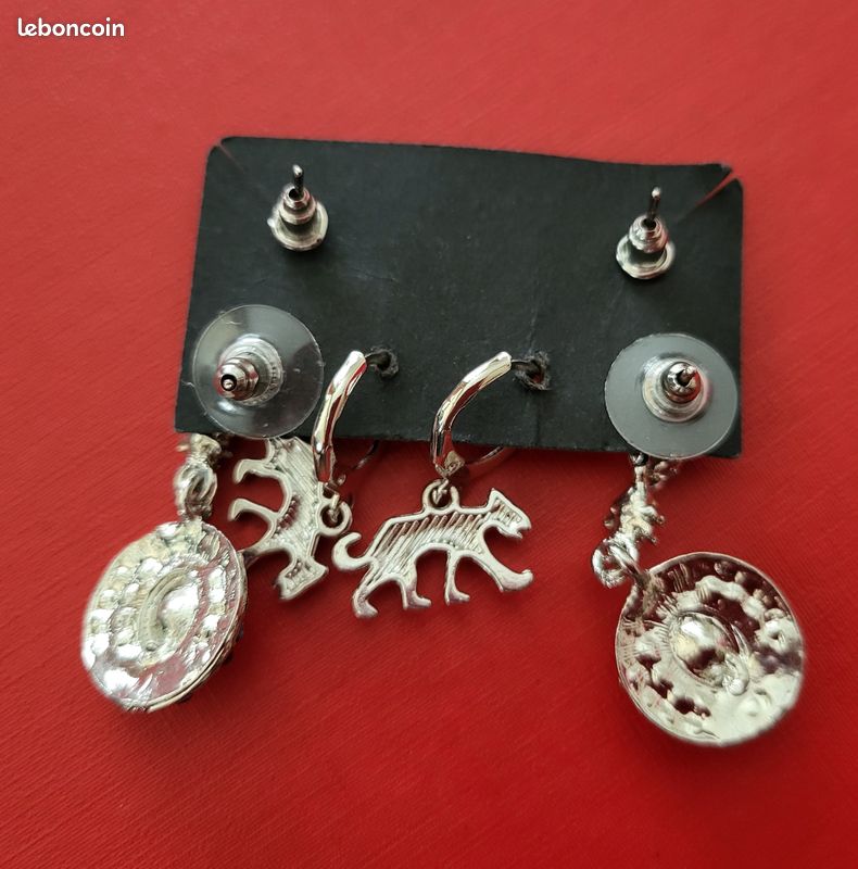 Lot boucles d'oreilles (image 3)