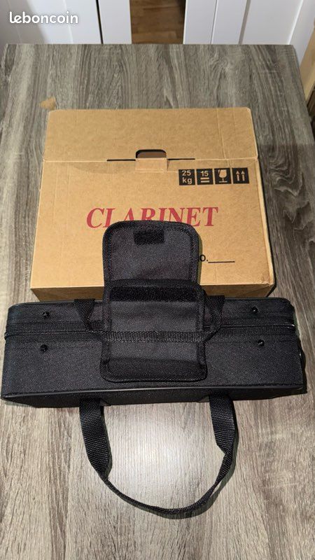 Clarinette Sib TINMAGI 17 Clés Nickel Pour Débutants - Instrument ABS Professionnel Avec Étui Et Accessoires Complets