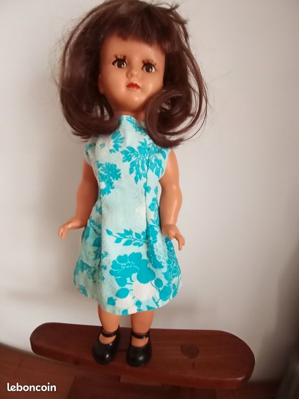 Poupée Bella Ancienne - France - Années 1960 - 30 Cm - Plastique - Occasion