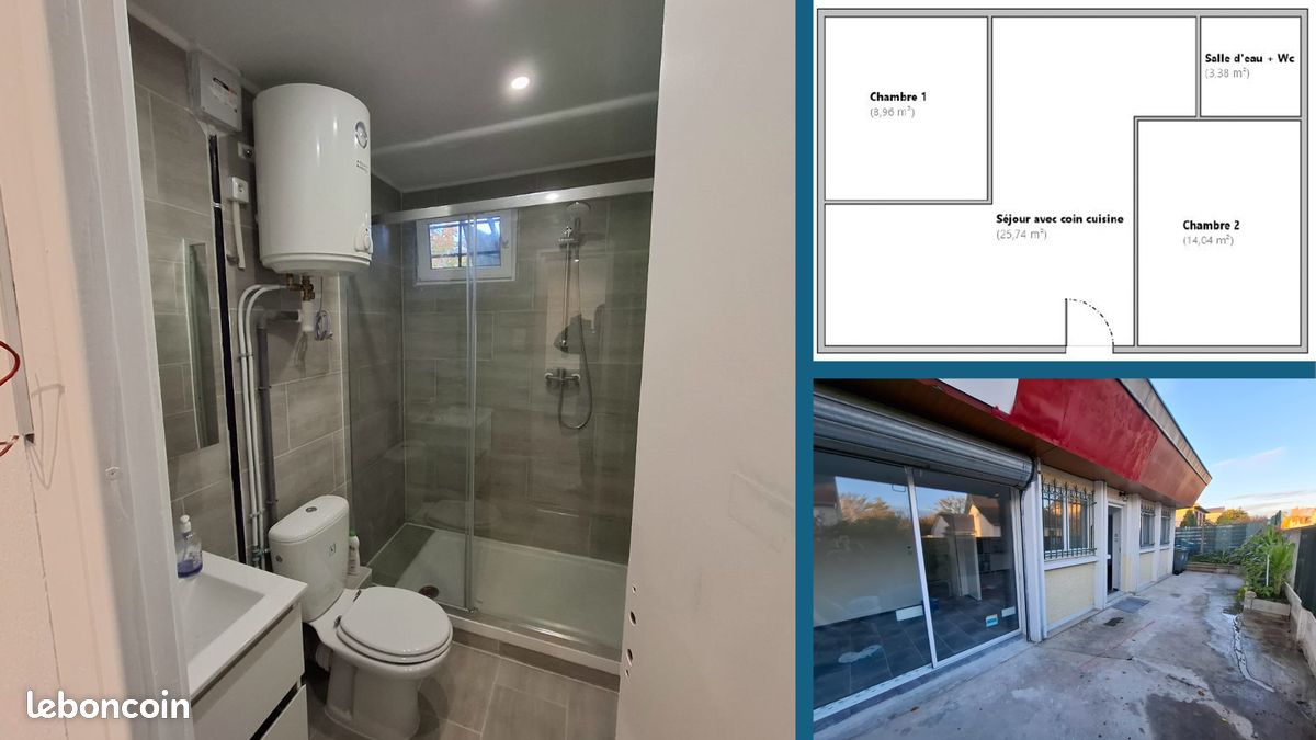 Maison a louer viry-chatillon - 3 pièce(s) - 55 m2 - Surfyn