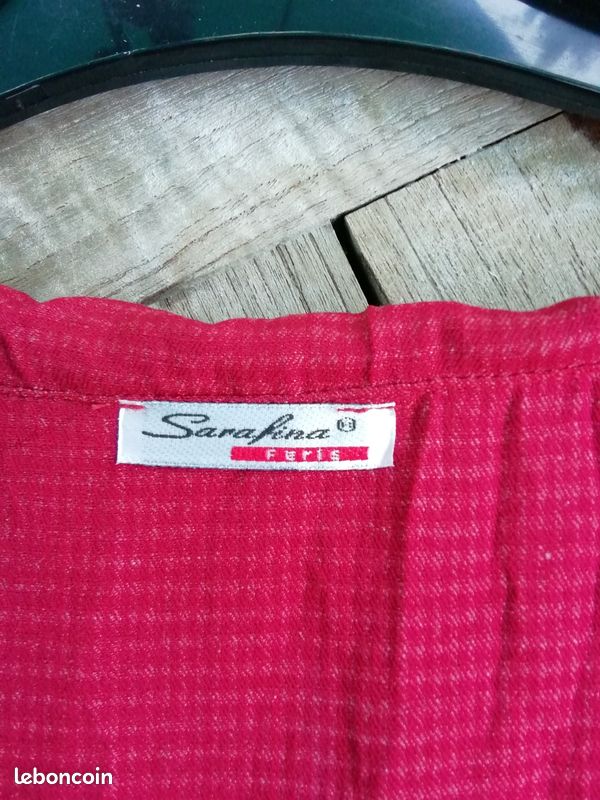 Tunique rouge Sarafina état neuf (image 7)