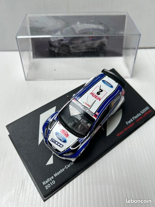 RMIT48 1/43 IXO Rallye Monte Carlo : FORD Fiesta S2000 2010 Hirvonen