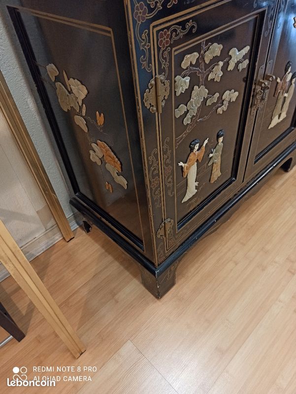 Meuble chinois laqué (image 4)