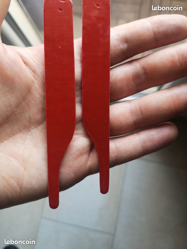 Paire de bandes de protection (effet fibre carbone) pour rétroviseurs extérieurs (image 3)