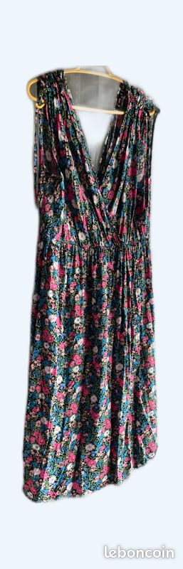 Robe de Soirée Grande Taille Longue Couleur Rose ABU592