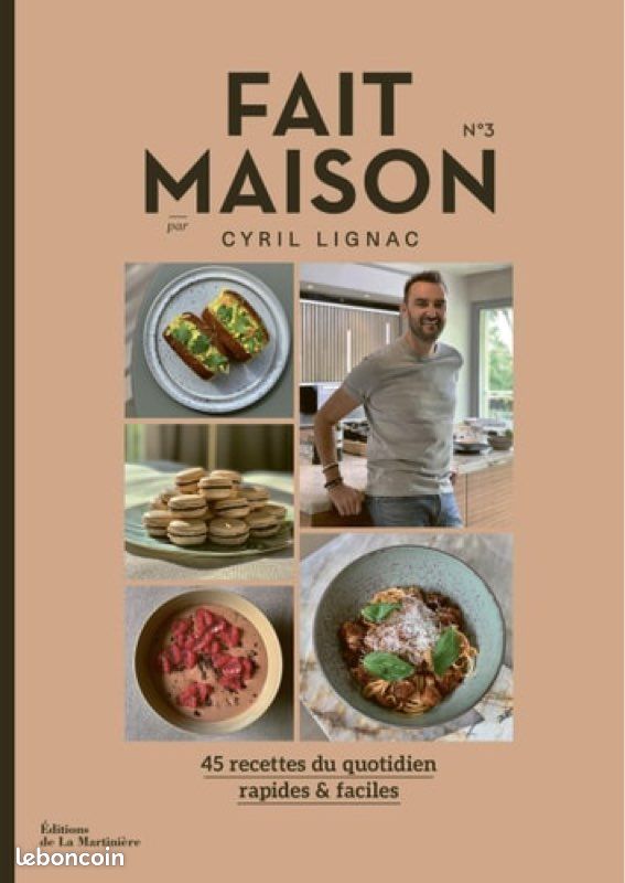 Livre Fait maison tome 3, Cyril Lignac (image 1)