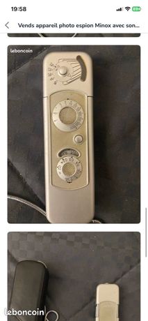 Appareil photo argentique minox d'occasion - Photo, audio