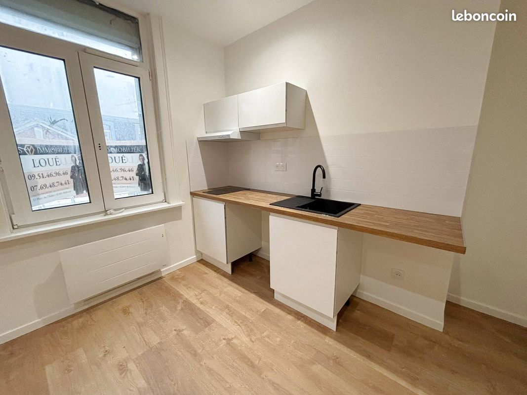 Appartement 2 pièces 28 m² · à Béthune · 28 m² · 545 €/mois