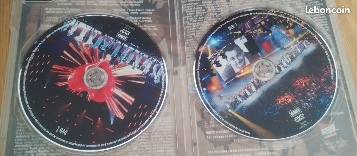 Lot de 4 DVD " les enfoirés" (image 13)