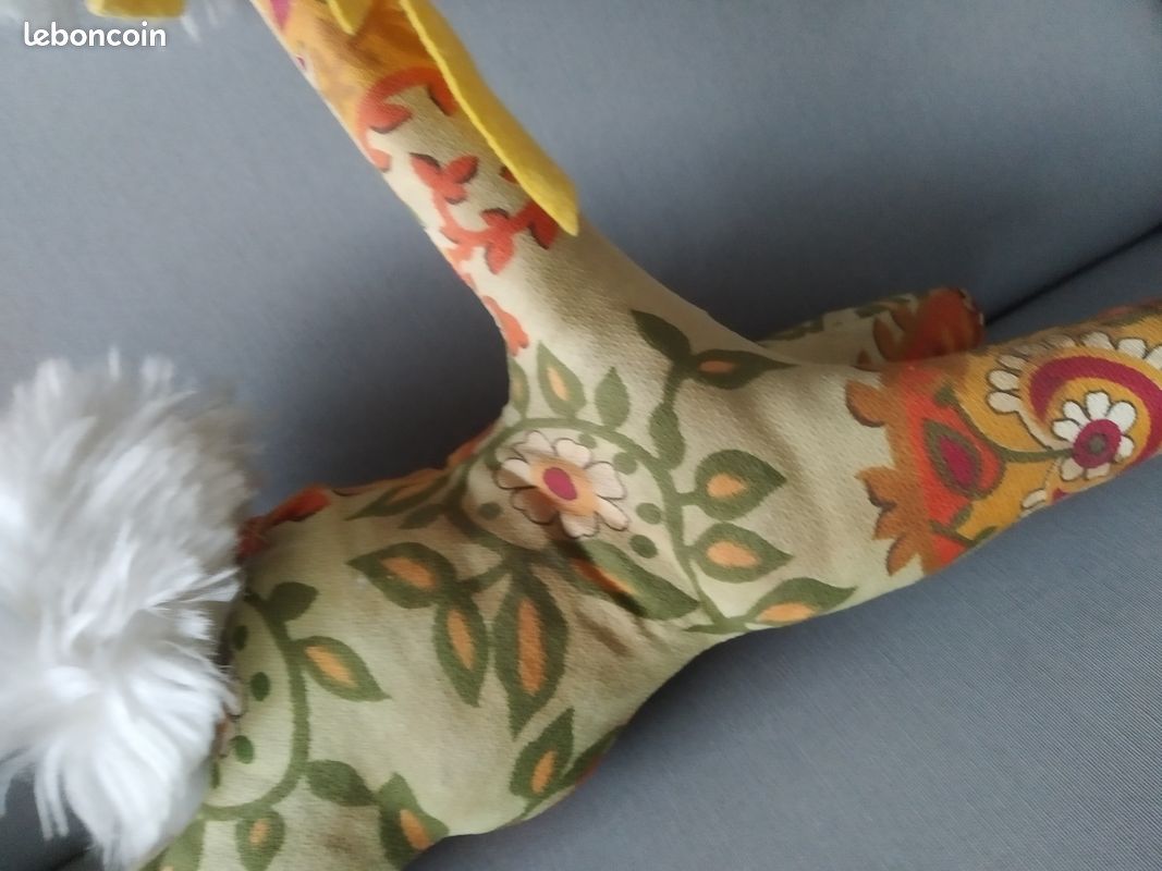 Etonnante peluche vintage lapin années 70 (image 5)