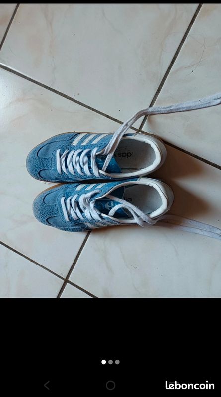 Adidas Gazelle bleu clair (image 3)