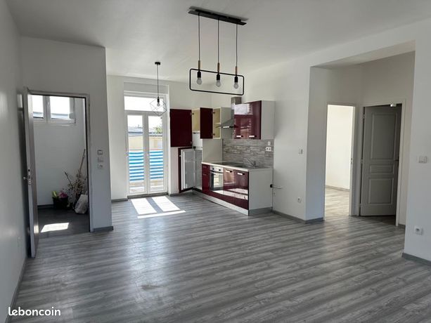 Appartement lumineux 65m2 haubourdin 2 chambres dispo de suite