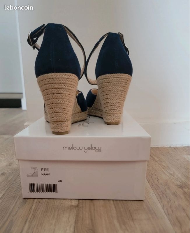 Mellow Yellow Espadrille Compensees Femme Espadrilles Sandales