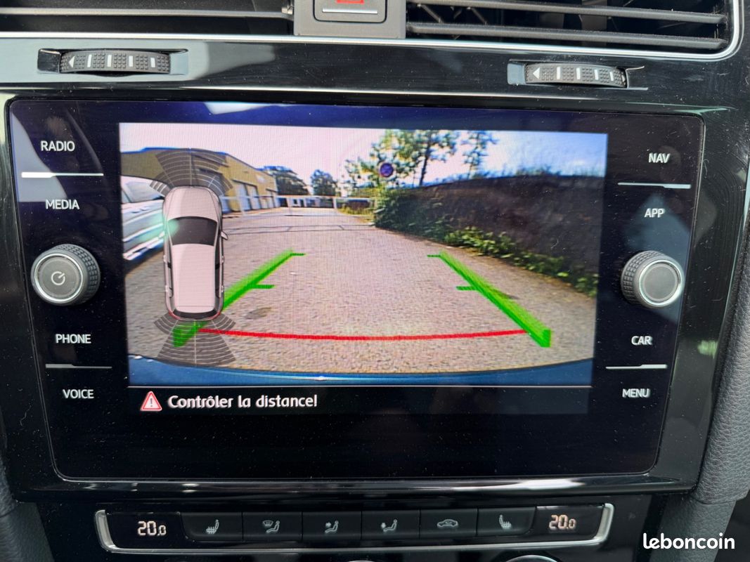 Volkswagen GOLF 7 CARAT 2.0 TDI 150 DSG TOIT COCKPIT DYNAUDIO CUIR LED (image 14)