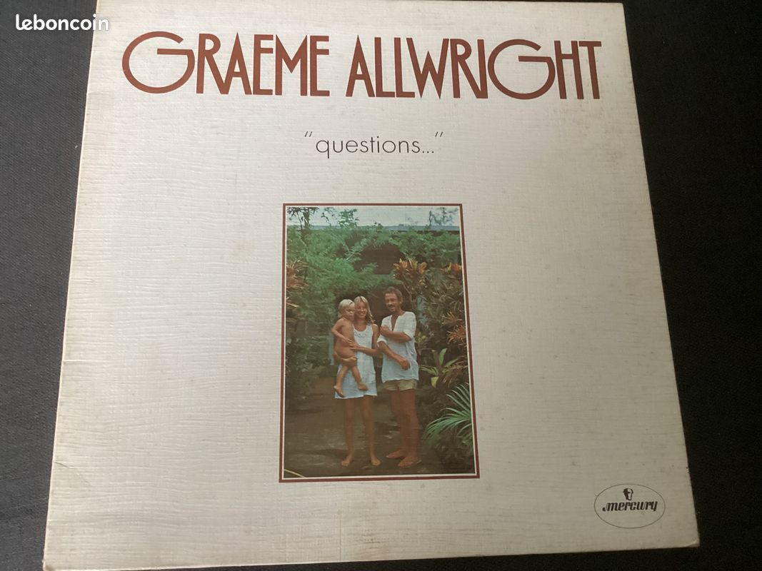 Album 33T Graeme Allwright. Questions (image 1)