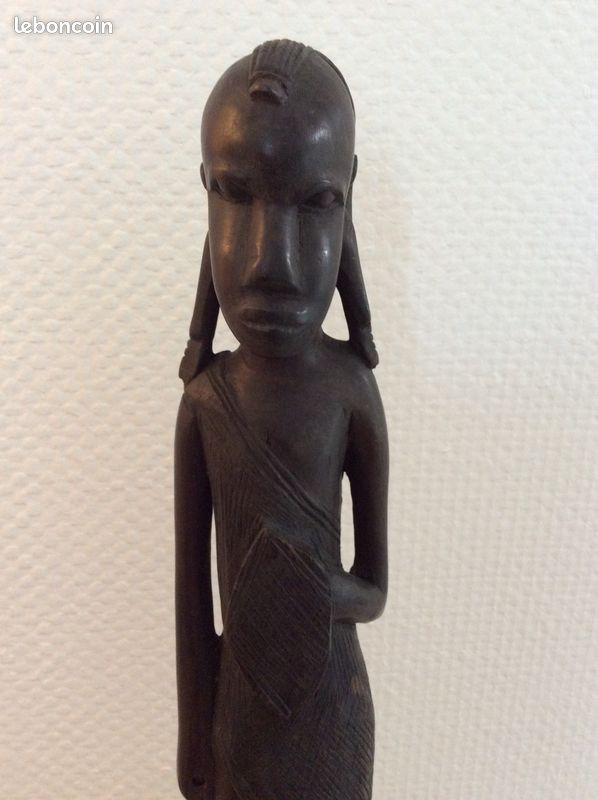 Très belles Sculptures anciennes de couple Africain (image 5)