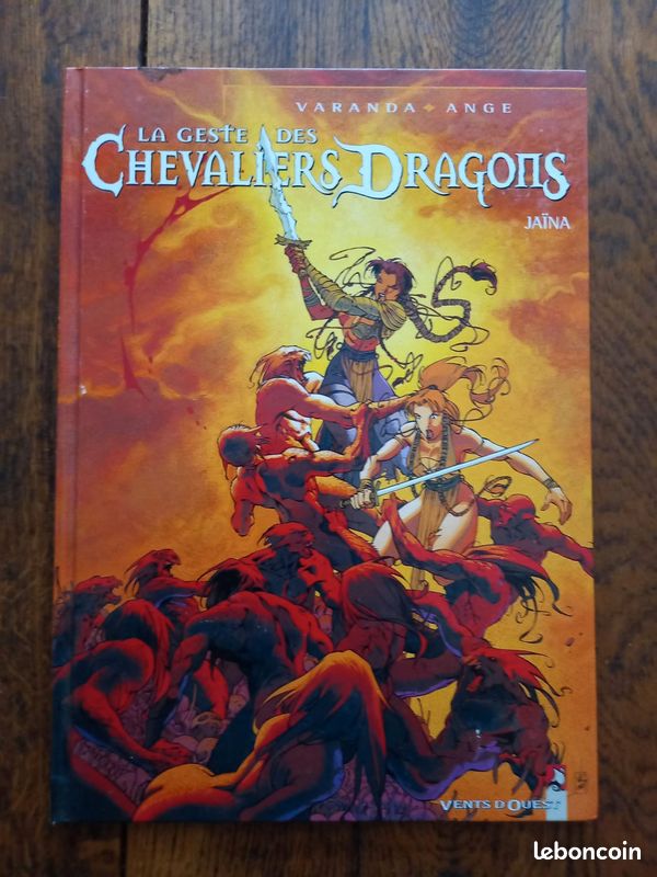 BD La geste des Chevaliers Dragons tome 1 Jaïna E.O. Cotée (image 1)