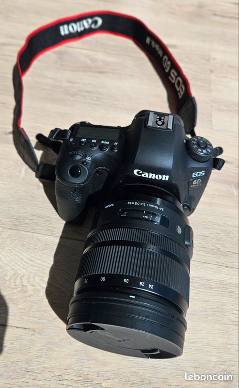 Canon EOS 6D Mark II + Sigma 24-70mm f/2.8 Art – Excellent état (image 1)
